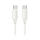 Kabel USAMS Kabe 60W 3A Silicone Fast Charging USB-C do USB-C biały